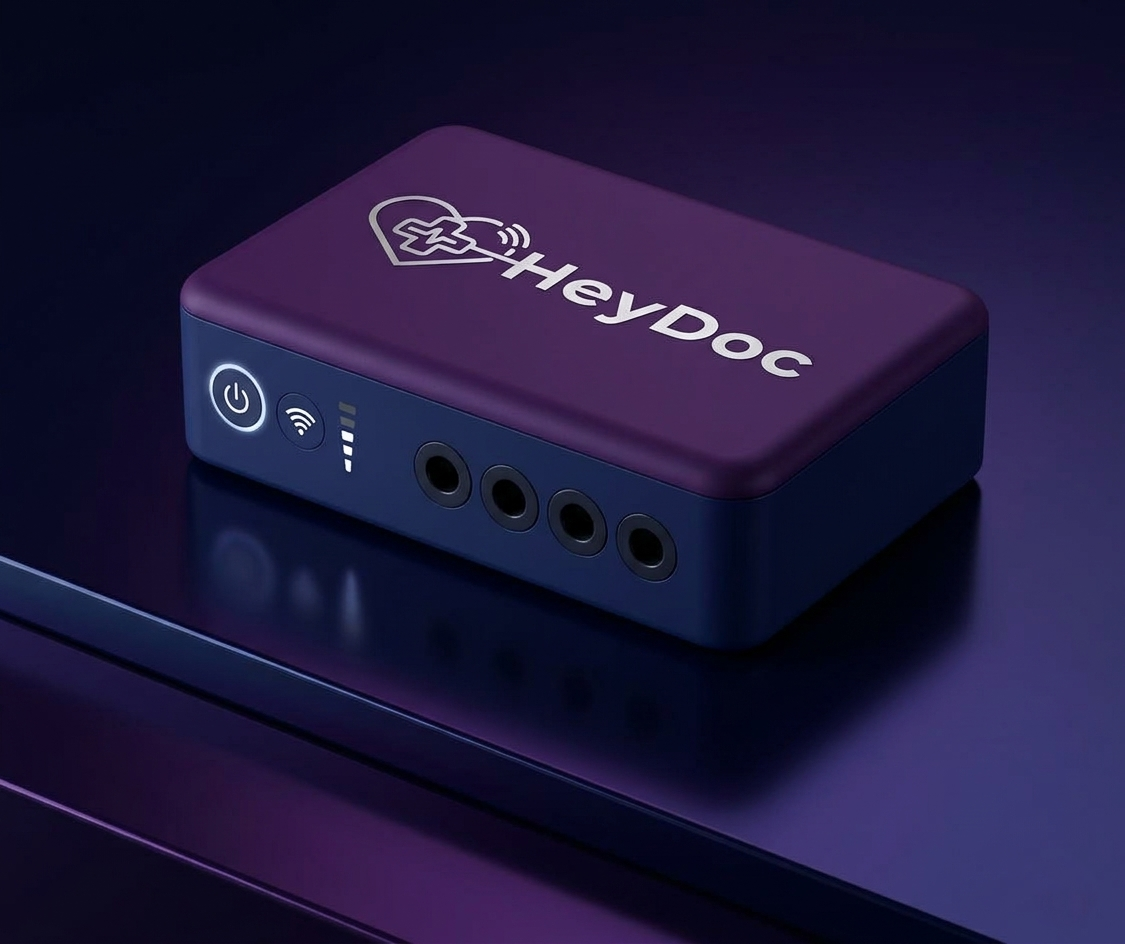 HeyDoc telemedicine hub with all instruments